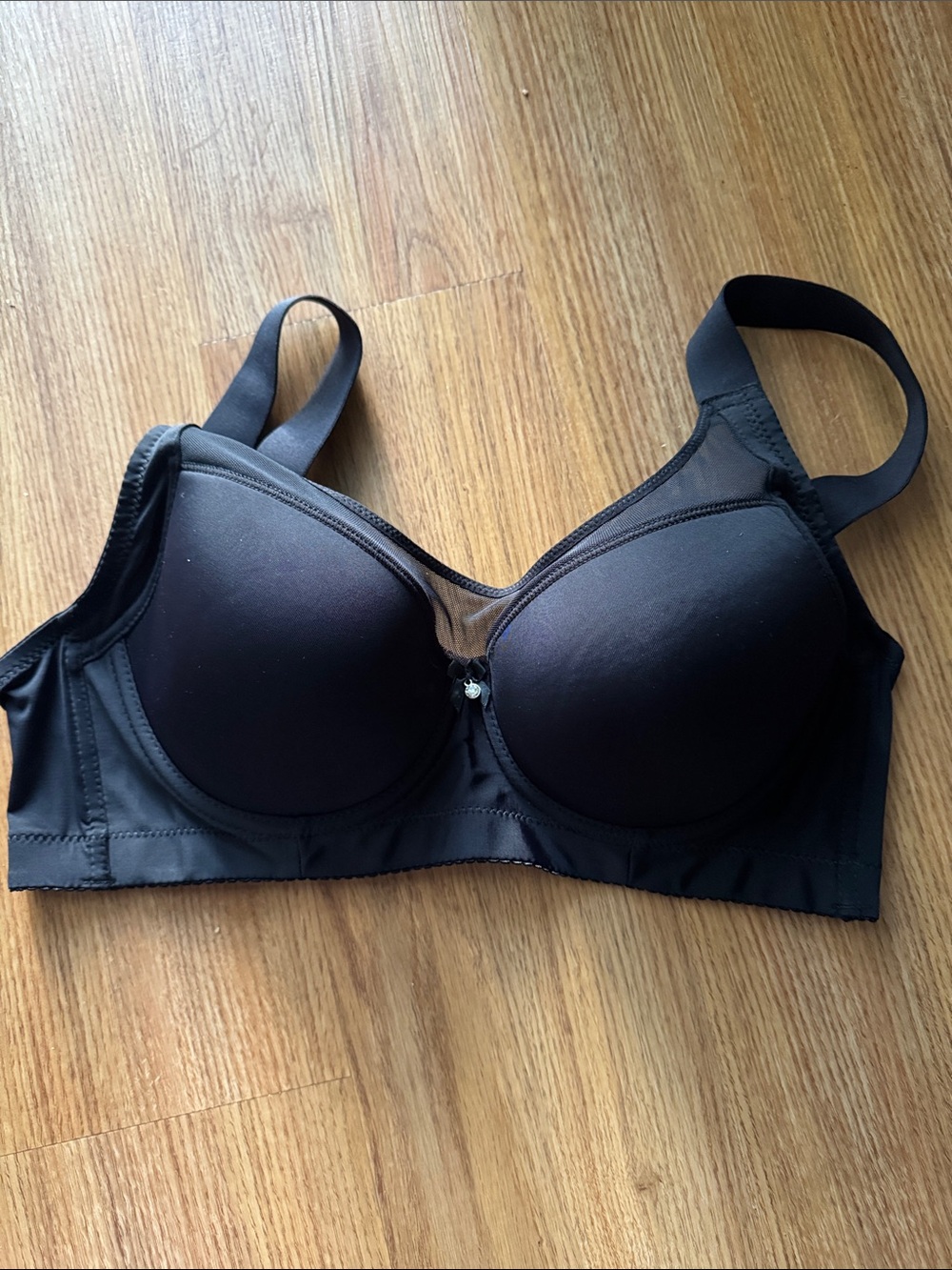 Black Women's Seamless Underwire Bra